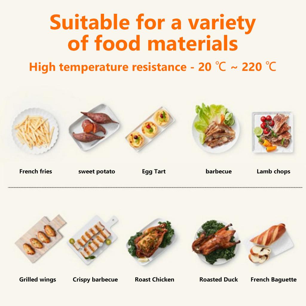 Air Fryer Silicone Pot 6.88inch Reusable Air Fryer Silicone Basket Pot Replacement for Paper Round Silicone Baking Pan