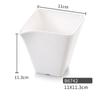 Commercial Square Melamine Slanted Salad & Serving Bowl