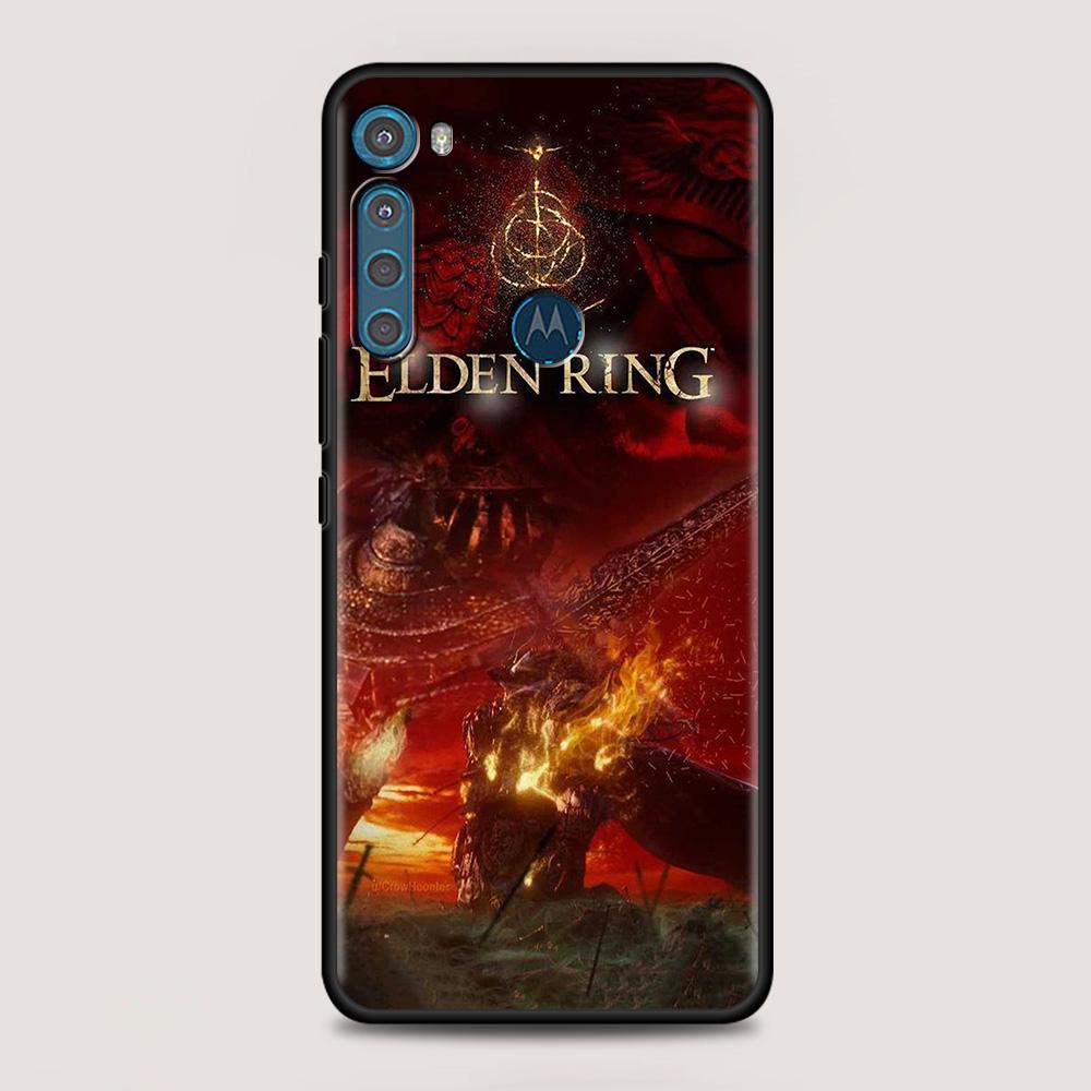 Populært spill Elden Ring Deksel For Realme 8 8i C3 C21 C21y Deksel for Motorola G30 G60 One Fusion G200 G71 G9 Play Telefondeksel