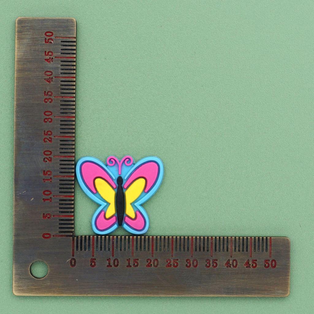 Butterfly Flower Shoe Decoration Buckles for Garden Clogs