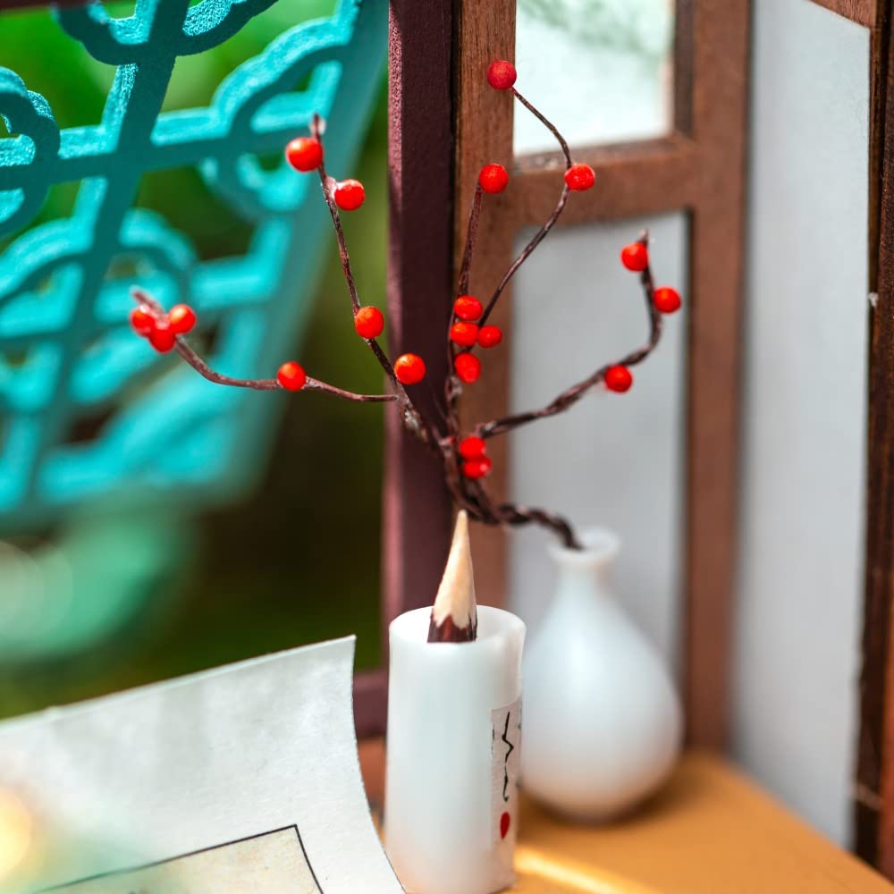 Tsukurundesu® DIY Miniature Dollhouse with Japanese Instructions, Chinese Series (Moshanka)