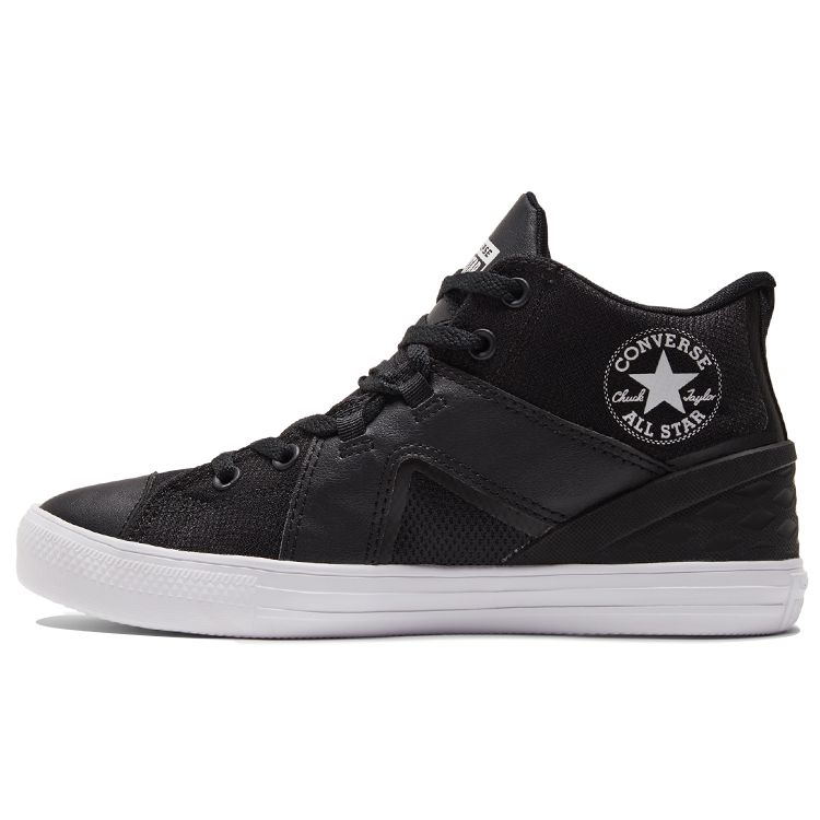 Converse Chuck Taylor All Star Flux Pantofi Canvas Mid-Top Versatili Foarte Confortabili Adidași Unisex Negru A01169C