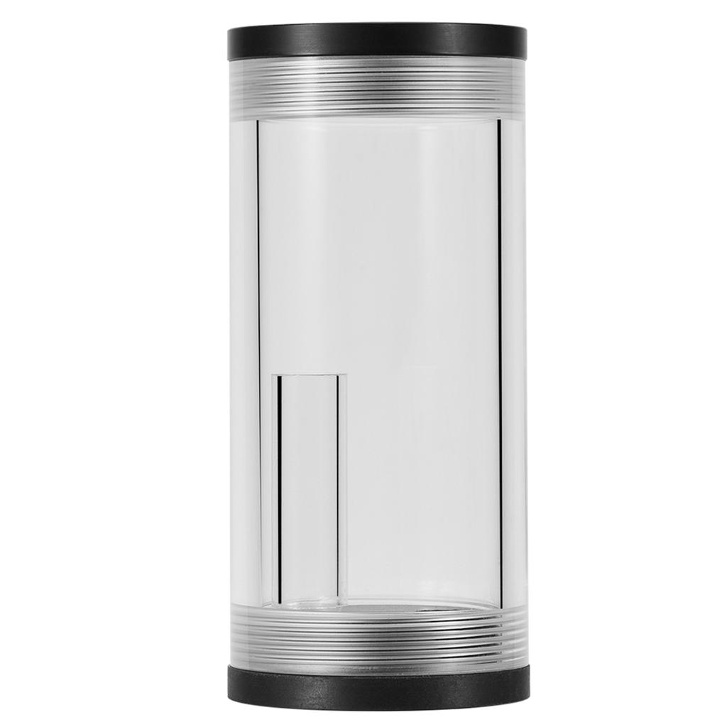 PC Computer Liquid Water Cooling Ra/diator Acrylic Cylinder Water Reservoir  Kit