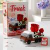 Commercial Street Coffee & Popcorn Shop Building Blocks Set - Educational Toy Ornaments for Kids
