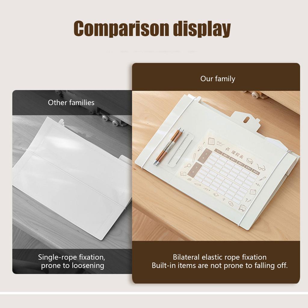 Multi Section Wall Mount File Case For Classroom Arrangement Homework Tasks Bills