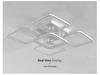 Acrylic Square Ceiling Light with Stepless Dimming for Living Room, Hotel, or Bedroom