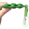 Creative Fidget Toys Edamame Squishy Keychain Stress Relief Squeeze Peas Beans Cute Adult Toy Decompression Pack kawaii decor
