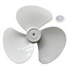 12Inch 3 Leaves Plastic Fan Blade Electric Fan Accessories Household Standing Pedestal Fan Blade Table Fanner With Nut Cover