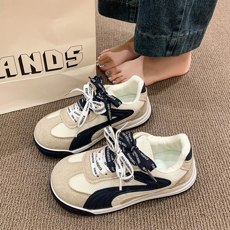 

Обувь Форреста Гампа осень новая универсальная платформа хлеб супер огонь досуг спорт моральная подготовка обувь 40 бежевый