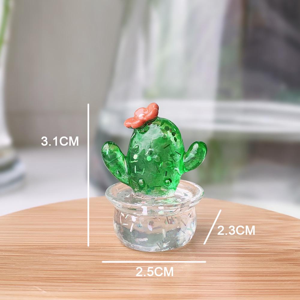 

Прозрачная полимерная фигурка кактуса для зеркала заднего вида автомобиля