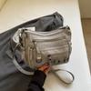 Retro-Tasche aus weichem Leder, Modisch und schlicht, Großräumige Mama-Tasche, Mehrere Fächer, Umhängetasche
