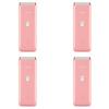 4X Pet Grooming Hospital Kittens And Puppies Mute Electric Push Clippers Electric Waterproof Professional Shaving Pink