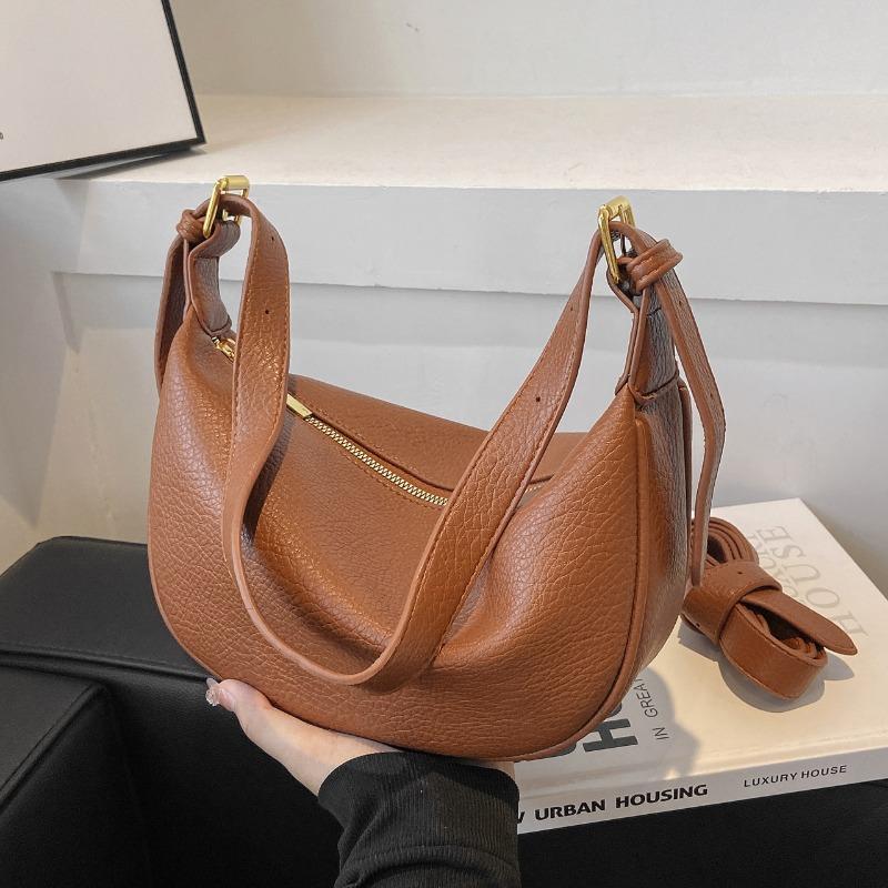 Bag Women's New Trendy Versatile One-shoulder Armpit Bag Simple Niche High-end Dumpling Bag Messenger Bag