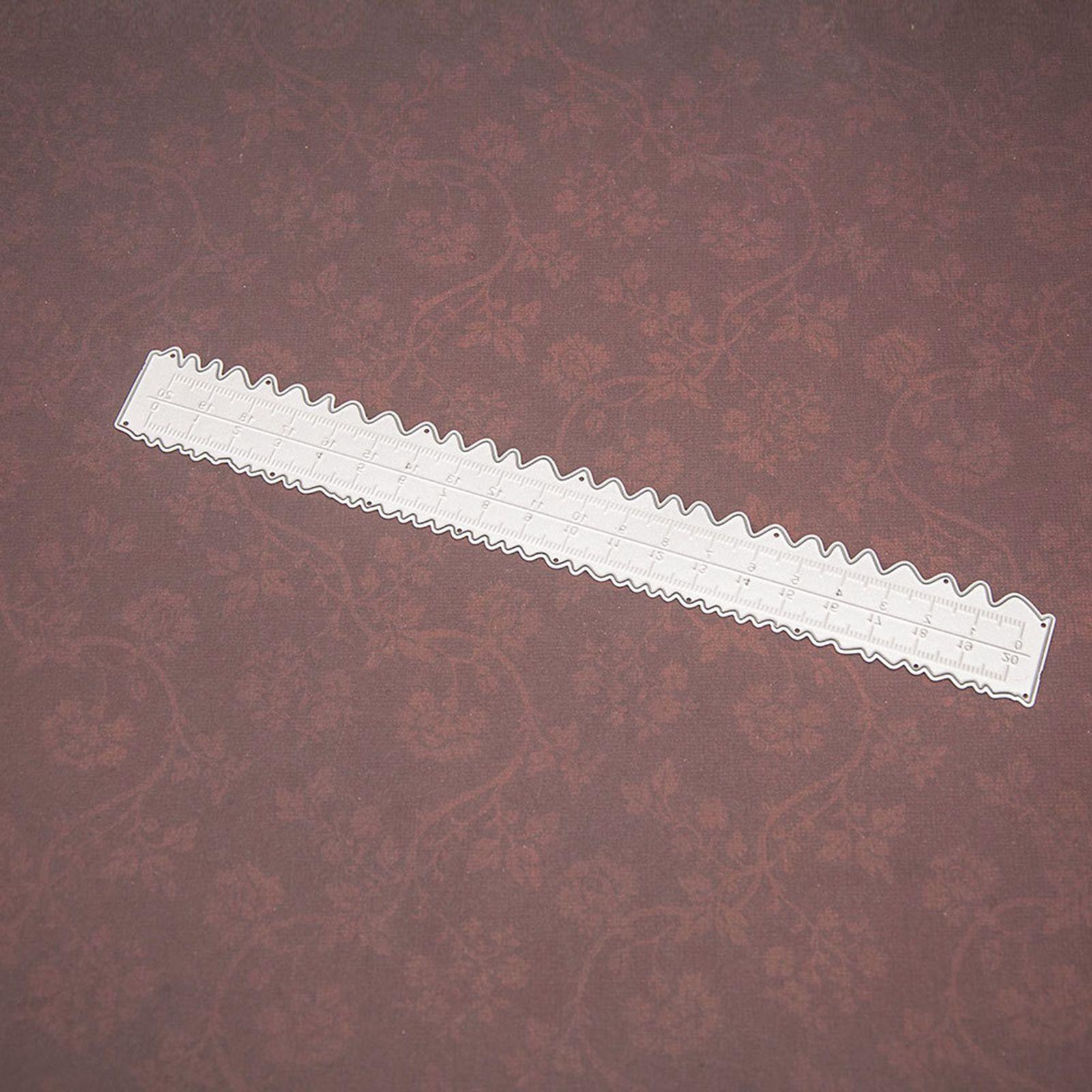 

Металлическая линейка для разрыва бумаги из углеродистой стали, нестандартная линейка для резки бумаги для школы изготовления открыток