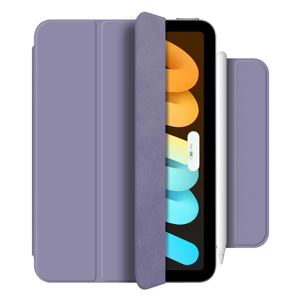 For iPad Mini (2024) Stand Case Shockproof Magnetic PU Leather Flip Tablet Cover