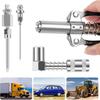 Lubrication Set Coupler Connector Angled Grease Needle Nozzles & Injectors Tool for Mechanical Use Efficient Lubrication