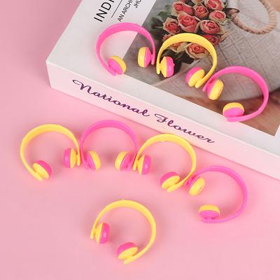 5Pcs 1/12 Headphone Doll House Decor Classic Toys For Child Kids Gift
