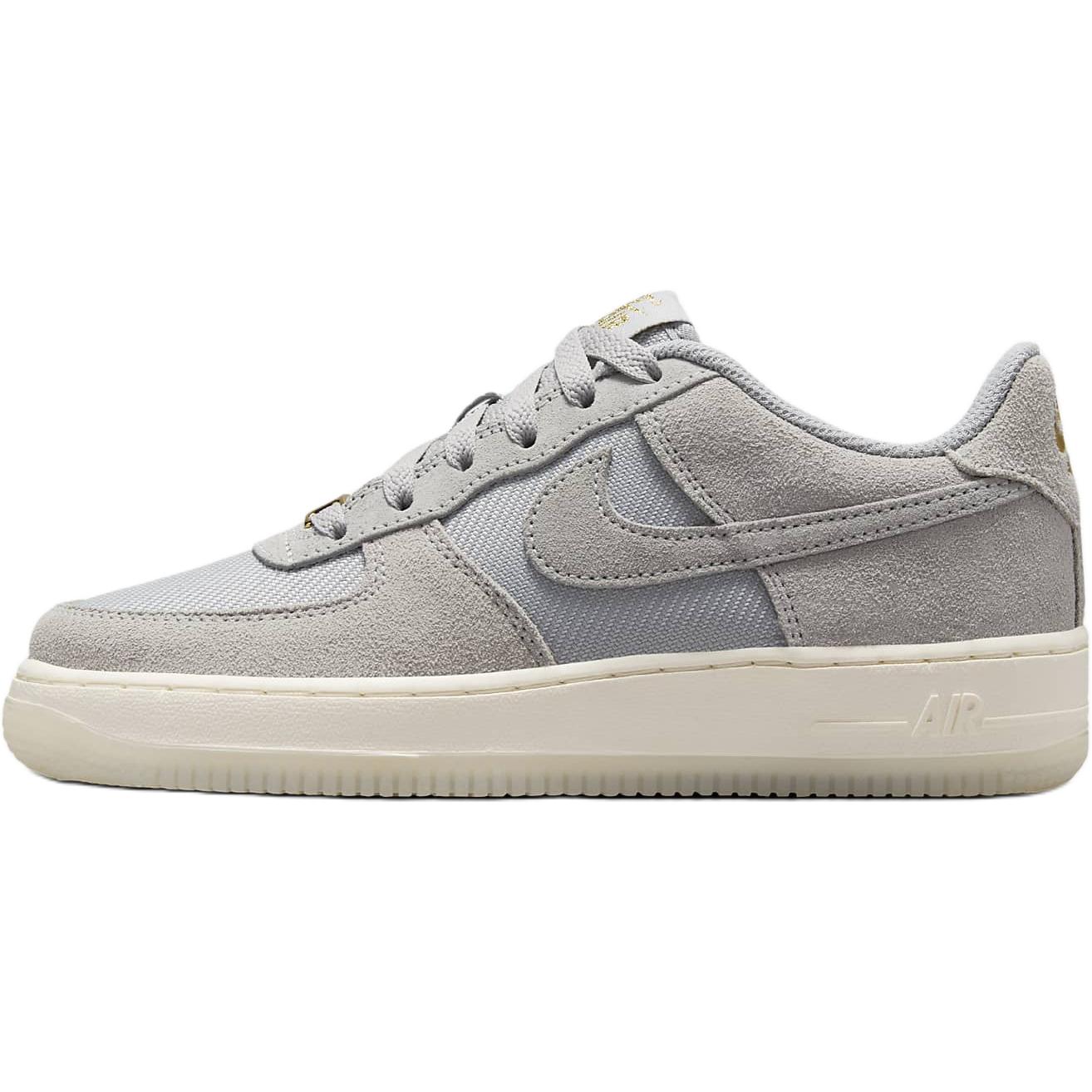 

Новые детские кроссовки Nike Air Force 1 с низким верхом, противоскользящие, износостойкие, для скейтбординга, серые, для подростков FZ1022-001 39