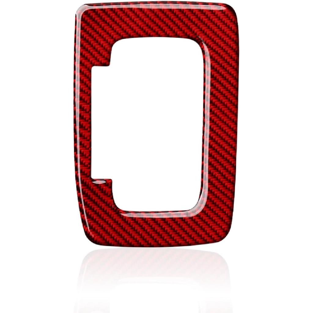 Car Sticker Carbon Fiber Center Console Gear Shift Indicator Panel Cover Trim for Ford Ranger XLT Lariat XL      Decal Accessories Red