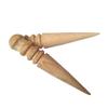 Multi-Size Burnisher Leather Craft Edge Round Slicker Wood Leathercraft Tools