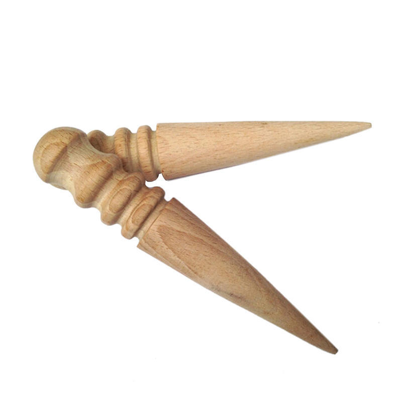 

Инструменты для работы с кожей из полированной кожи с гладкими деревянными краями baton