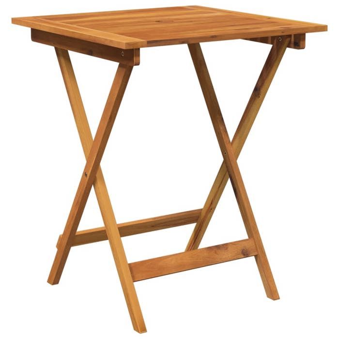 VidaXL Mobilier à Dîner de Jardin Pliable 3 pcs Table et Chaises d'Extérieur Ensemble de Salle à Manger de Terrasse Patio 3058254