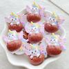 10 Stück Harz Cartoon Frucht Geflügeltes Einhorn Flache Rückseite Heimdeko Figur Scrapbook DIY Zubehör Handwerk