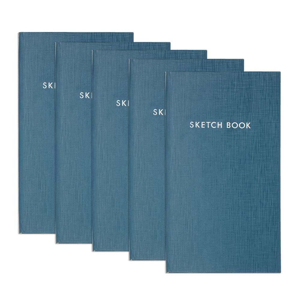 KOKUYO Field 3mm Grayish Set of 5 Notebook, Sketch, Grid, Blue, (SE-Y7BX5SET)