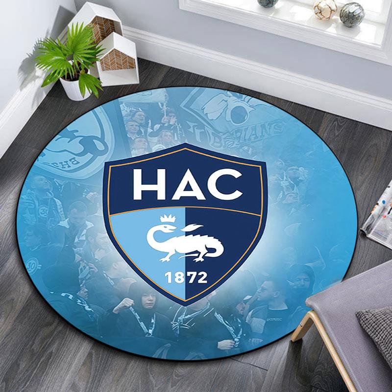 Le Havre AC,Round Area Rug,Carpet Rug for Living Room Bedroom Sofa Playroom Decor,Non-slip Floor Mat