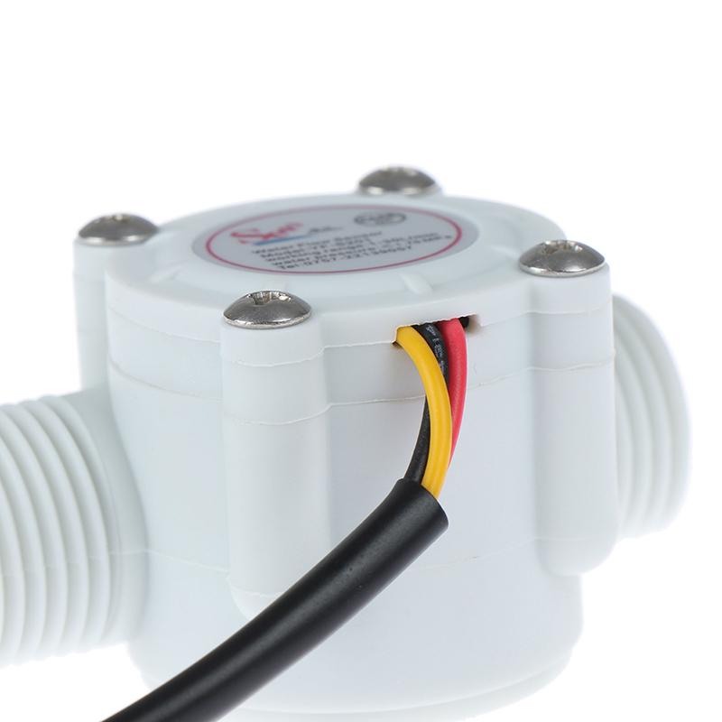 1Pc 1/2'' Water Flow Sensor Control Effect Flowmeter Hall 1-30L/min for Arduino
