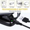 Rechargeable 14 Led Book Light, Clip On Bed Reading Light, Music Stand Lamp, 3 Brightness & 2 Goosenecks Light Up 2 Full Pages. Perfect For Bookworms
