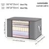 Transparent Foldable Storage Bag - Large Capacity Quilt Organizer