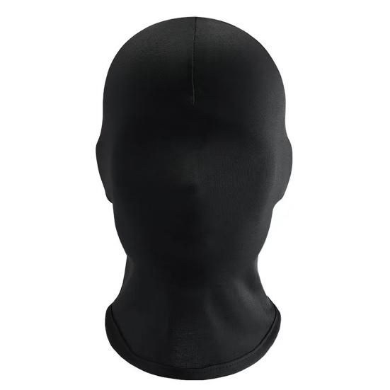 Halloween Masque Costume Solid Color High Elasticity Breathable Visible Spooky Hood Halloween Party Decoration