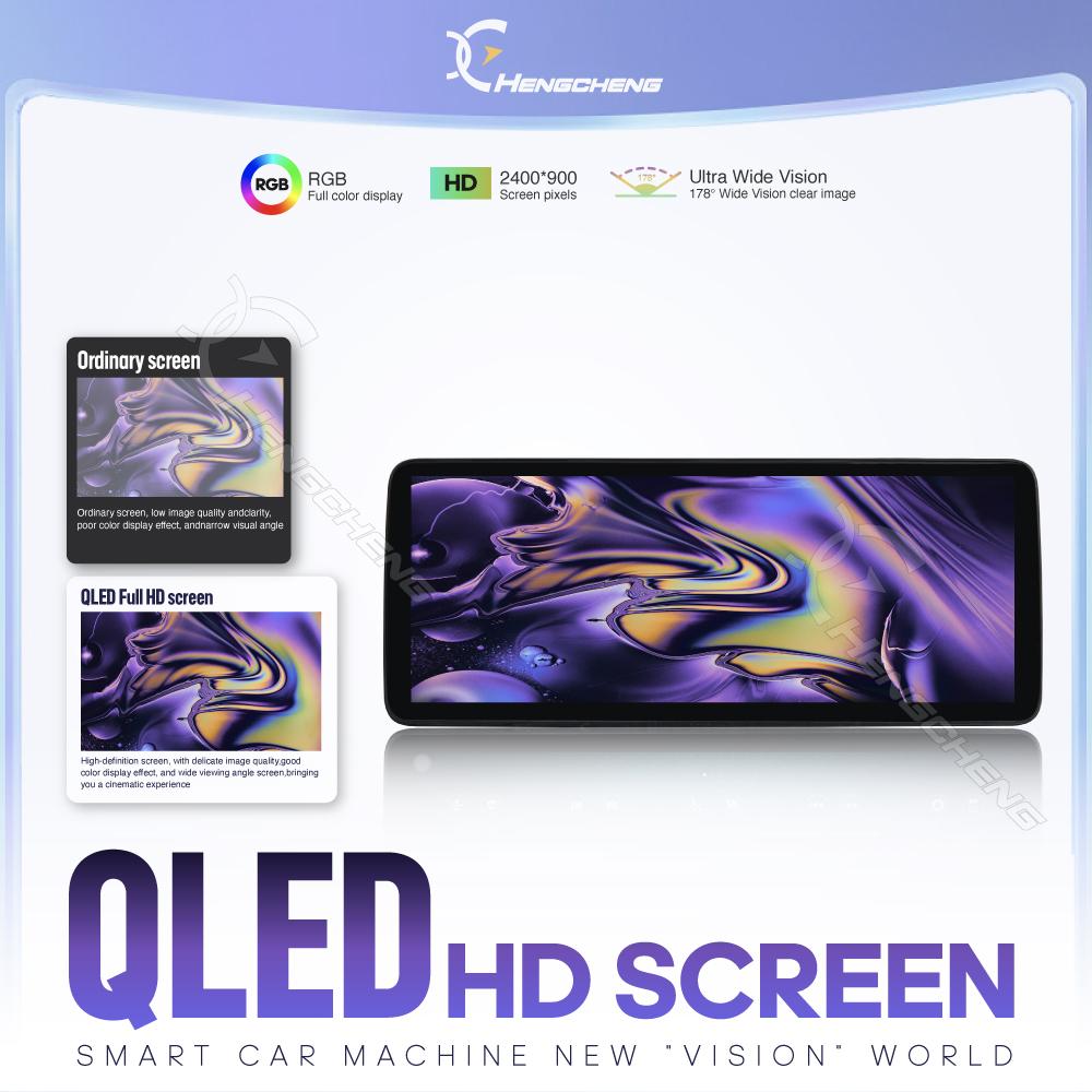 12.8" For Mercedes Benz W204 C Class C180 C200 C300 2008-2010 Multimedia Player GPS Navigation Android Auto Carplay 4G Car Radio