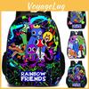 Colorful Roblox Rainbow Friends School Backpack With Breathable Nylon Material