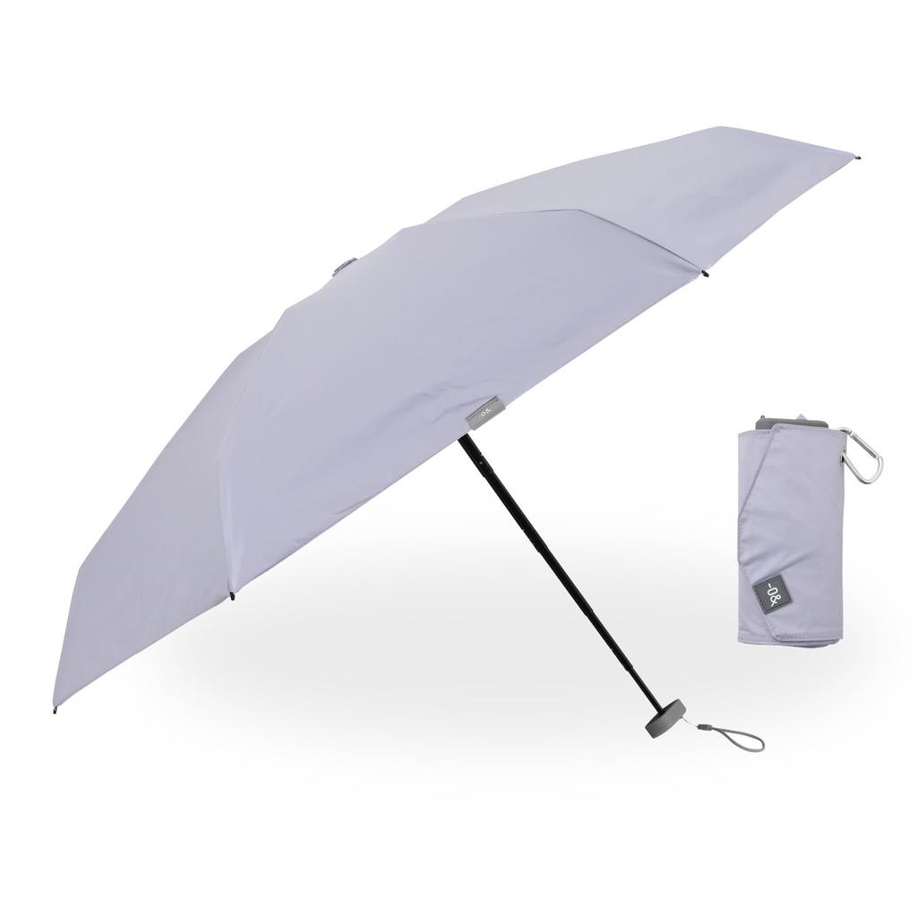 ogawa Parasol Folding Umbrella Ultra Compact Mini UV Protection Rate Over Light Blocking Heat Shielding 50cm Zero and Twilight Purple Water Repellent