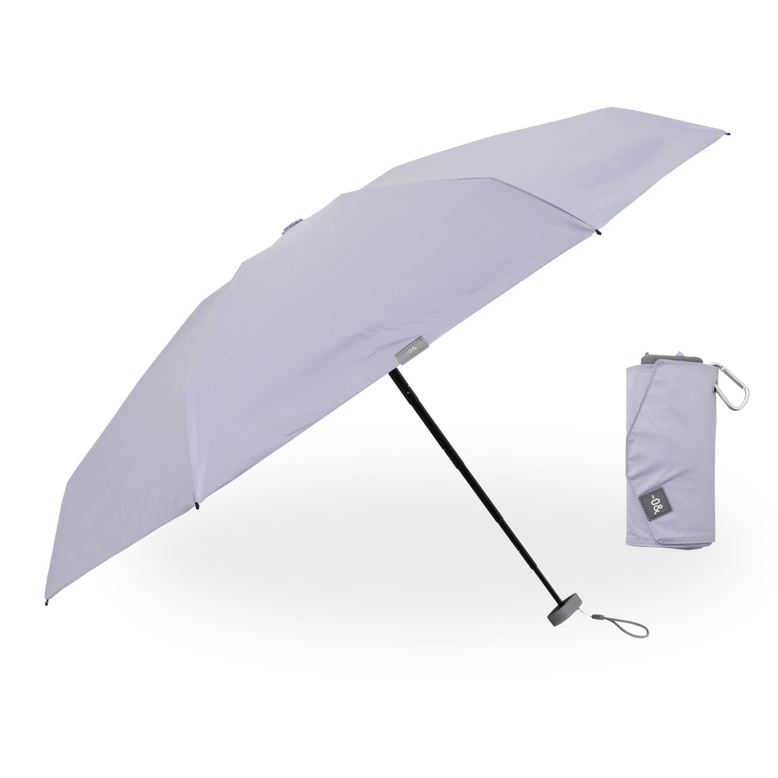 

Ogawa Parasol Folding Umbrella Ultra Compact Mini UV Protection Rate Over Light Blocking Heat Shielding 50cm Zero and Twilight Purple Water Repellent