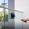 Portable Car Detailing Cleaning Kit Magnetic Windshield Kit, Double-Sided Glass Cleaner with Adjustable Reach Washer Long Telescopic Handle, Reusable