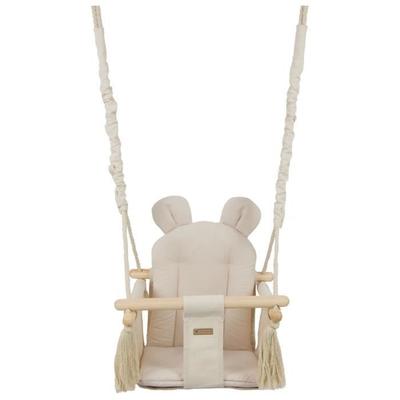 Baby Swing - Baby Swing - with Ears - Max 20 Kg - Cream, Cream