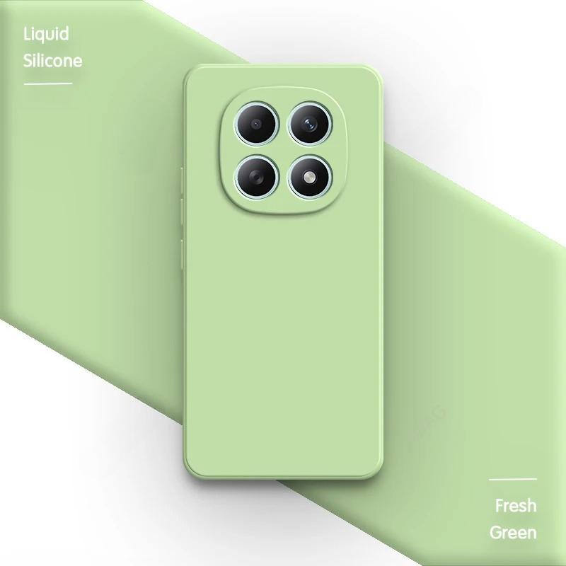 Fashion Skin Feel Liquid Silicone Phone Case For Xiaomi Poco M8 Pro M7 X8 Pro Max X7 X6 F8 Ultra F7 Note 15 Pro Plus 4/5G Cover