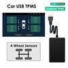 OSSURET Car USB TPMS (Tire Pressure Monitoring System) for Android Multimedia Player Navigation Display Head Unit Autoradio