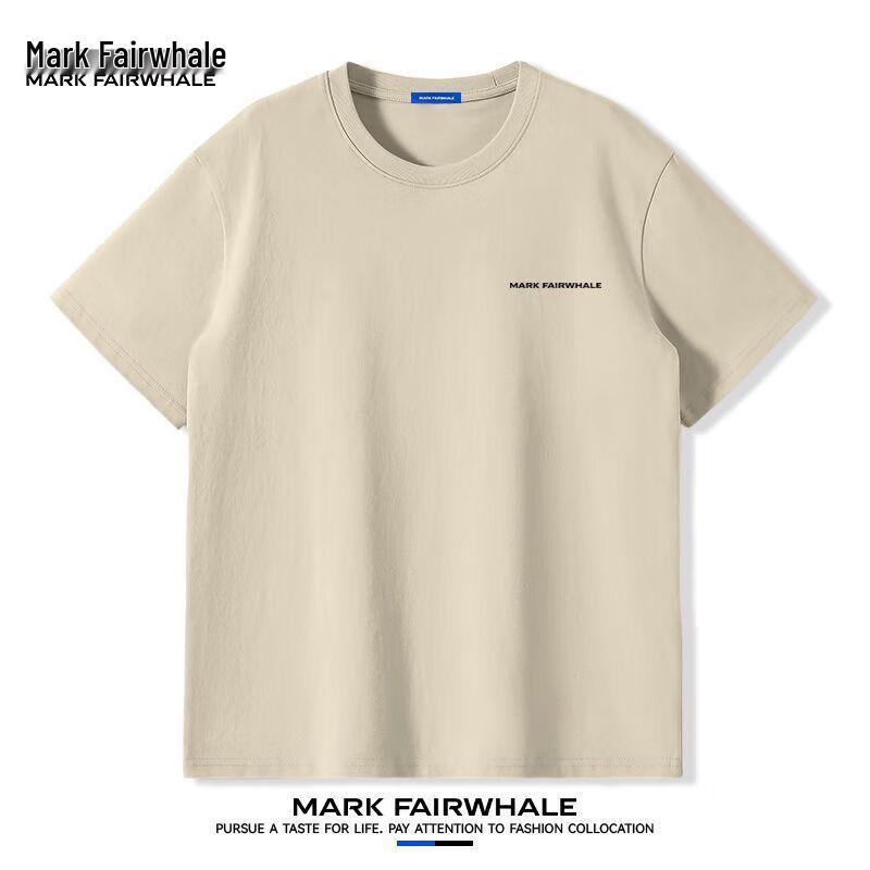 Mark Fairwhale Men s Street Style Heavyweight Cotton T-Shirt 5XL