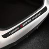 Car Accessories 5D Carbon Fiber Protectors - Door Sill Plate Stickers - Trunk Bumper Guard Strip - Scratch-Proof Decoration for SUV Sedan Truck