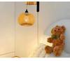 Bamboo Weaving Wall Lamp: Retro Wabi-Sabi Style for Tea Rooms and Bedrooms