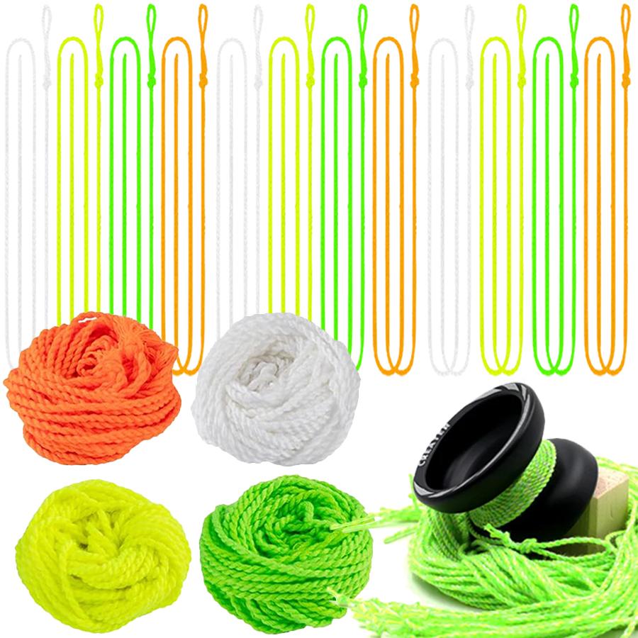 10-50pcs 105cm Professional Yo-Yo Ball Bearing String Replaceable Competition Yo-Yo Accessories suitable for Various Yo-Yo Ball