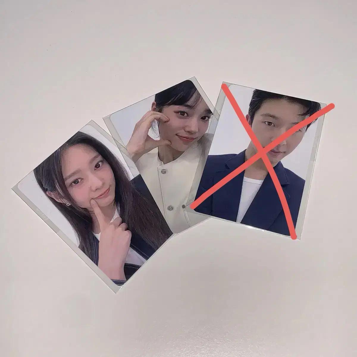 

Cheongseol Mini Fan Meeting Photo Card Kim Min-joo Noh Yun-seo Foca