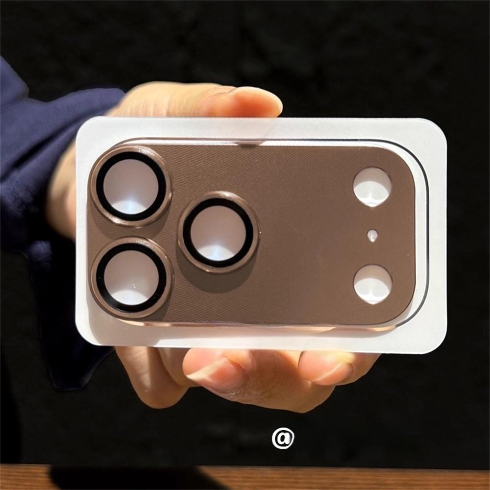 Metal Camera Full Coverage Protector Cover For IPhone 17 16 15 14 13 12 11 Anti-scratch High Definition Glass Lens Protect Cap