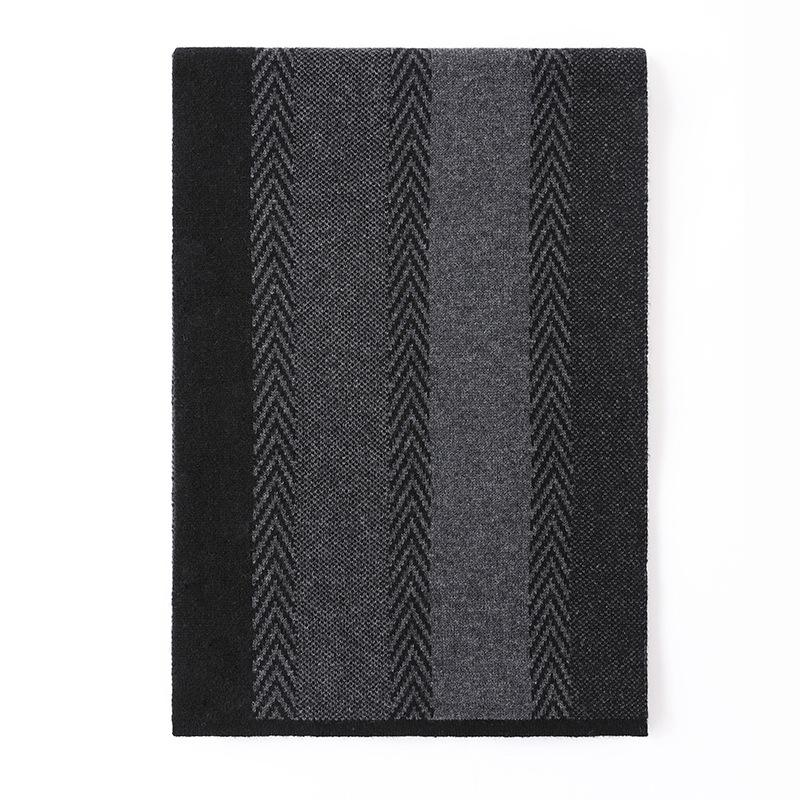 2025 Winter New Men's Cashmere Scarf To Keep Warm Autumn and Winter Versatile Knitted Scarf High-end Gift Box