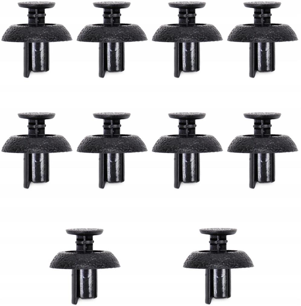 10x BUMPER PINS TOYOTA AVENSIS COROLLA