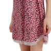 Women's Short Sleeve Loose Nightdress Printed Nightgown